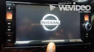 Nissan NOTE MC312D-W Radio -  Changing Japanese language to English setting on