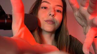 ASMR Fast and Aggressive Peripheral Triggers  (hand movements and mouth sounds)