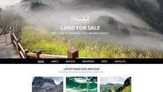 Land Brokers Website Template by WT - 52546