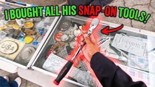 Swap Meet Vendor Sold Me ALL His Snap-On Tools (Over $1000 worth of Tools?)