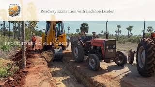 Roadway Excavation, Levelling, and Compaction of Subgrade for Edge-Widening