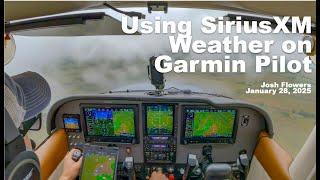 Using SiriusXM Weather on Garmin Pilot with @Aviation101 | Webinar 2025