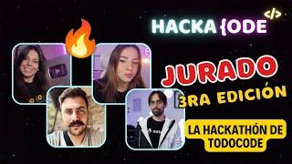 ‍️ JURADO y PREMIOS  HACKACODE 3era Edición - La HACKATHÓN de TodoCode 