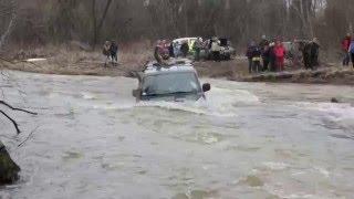 Mitsubishi Pajero Покорение реки (Паджеро клуб #8)