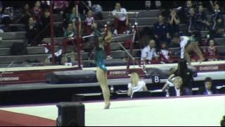 Anastasia Dmitrieva FX 2012 Gymnix Junior Cup AA