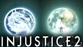 Injustice 2 | Raiden and Black Lightning Super Move Comparison!