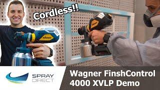 Wagner XVLP FinishControl 4000 Demo -Theory, Setup & Spraying