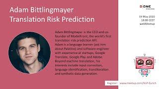 Adam Bittlingmayer: Translation Risk Prediction