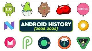 Android Versions History:2008-2024 | Android Evolution