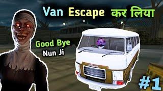 VAN ESCAPE FROM NANI'S SCHOOL | EVIL NUN HORROR GAMEPLAY #1