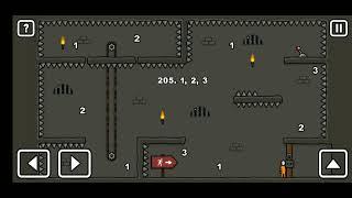 Как пройти уровень 205 One level 3. Stickman 3. #gameplay #onelevel3 #stickman