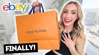 I bought my DREAM LOUIS VUITTON on EBAY!  UNBOXING & PRELOVED LUXURY TIPS | Coffret Tresor 24