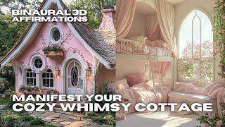  Manifest Your Cozy Whimsical Cottage | Binaural 3D Affirmations for Your Dream Home