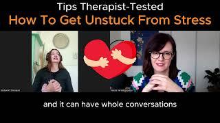 How To Get Unstuck From Stress | Tips Therapist-Tested