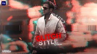 How to make glitch style on After Effects (part 2) | one frame glitch tutorial