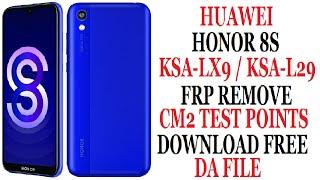 HUAWEI HONOR 8S ( KSA-LX9  KSA-L29 ) FRP REMOVE TEST POINTS DOWNLOAD FREE DA FILE