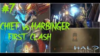 Halo Infinite Campaign walkthrough part 7 (chief vs harbinger) - No Commentary