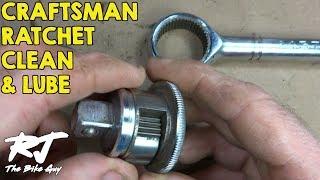 Clean/Lube Vintage Craftsman Round Head Ratchet Wrench 9-43797