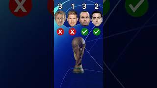 Modrić vs De Bruyne vs Iniesta vs Xavi