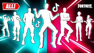 ALL TIKTOK DANCES & EMOTES IN FORTNITE