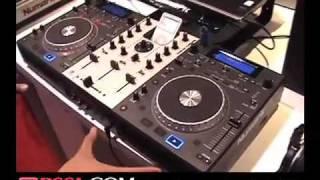 Numark's new MIXDECK CD/USB MIDI Controller Combo Player shown at NAMM 2010