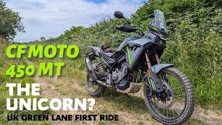 CF Moto 450 MT - UK Green Lane First Ride - The UNICORN?