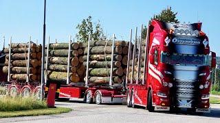 Skane Truckshow 2024 Sweden Part 1 with Scania v8 open Pipes sound and Beautiful Show Trucks