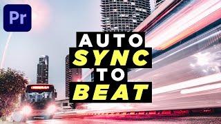 Auto-Sync Your Video to the Music Beat in Premiere Pro - FAST