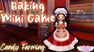 FUN Candy Farming!  HOW TO: Baking Mini-Game in Royale High's Falling Leaves Festival