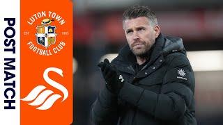 Rob Edwards on Swansea (H) | Post-Match