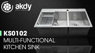 AKDY Drop - in Kitchen Sink: Model KS0102 [Product Showcase]