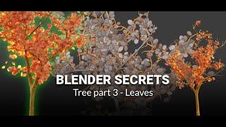 Blender Secrets - Tree Part 3 (Leaves)