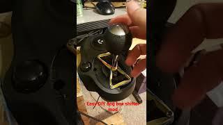 DIY #Logitech G29 #shifter MOD you can do right now!! Sequential Crisp Gearbox!