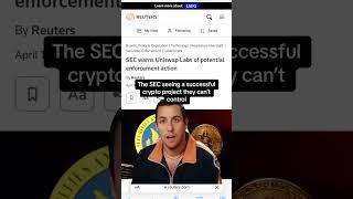 The SEC sent a Wells notice to Uniswap, surprise surprise #cryptomeme #cryptomemes