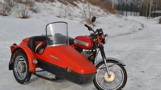 Обзор и установка бокового прицепа Velorex 562 на JAWA 634