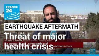 Earthquake aftermath: Threat of health crisis from poor sanitary conditions looms • FRANCE 24