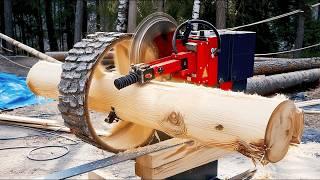 AMAZING Woodworking Techniques and Wood Carving Machines & Lathe Machines