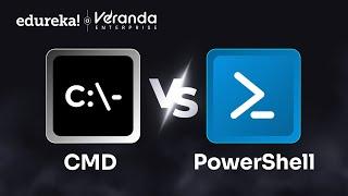 CMD vs PowerShell | Windows Command Prompt vs Windows PowerShell | Edureka