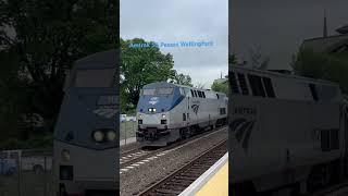 Amtrak 56 Passes Wallingford