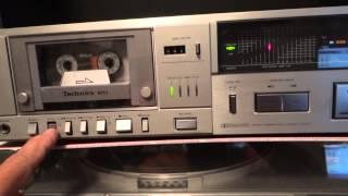 Demo Technics RS-M51 Cassette Deck