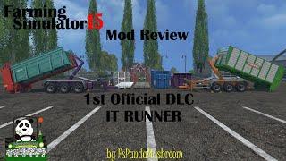 Farming Simulator 15 Mod Review Offical DLC IT Runner Pack