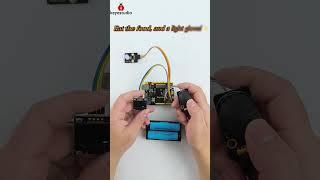 #shorts   Arduino Snake Challenge!  Step-by-step guide to coding this nostalgic game #keyestudio