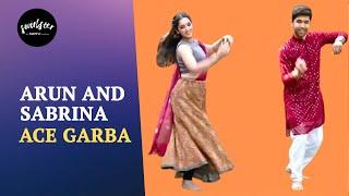 Sabrina and Arun Ace Garba In 3 Steps | Navratri Special