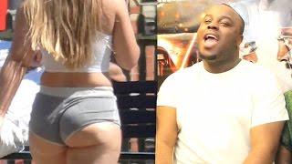 BIG BOOTY BAIT IN PUBLIC PRANK REACTION + THOUGHTS!!!