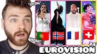 Switzerland  France  Portugal  Norway  | LIVE | Grand Final | Eurovision 2024 | REACTION!