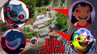 DRONE CATCHES LILO.EXE, STITCH.EXE , JUMBA.EXE & CAPTAIN GANTU IN REAL LIFE! | LILO AND STITCH MOVIE