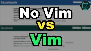 Building Facebook – "No Vim" versus "Vim" (programming speed test)