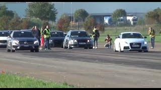Audi TT RS vs Mercedes Benz E-Klasse @ Rolling 50 2015