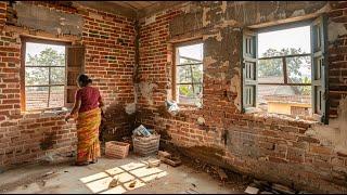 A dilapidated brick house cost $5,000, and the couple renovated it into a luxury villa