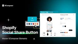 How To Add Social Media Icons buttons on Your Shopify Store || Easy Guide